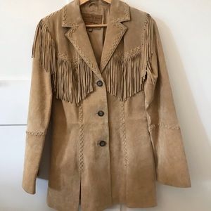 Western Leather Jacket - Sz Small - Never Worn